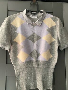 Brunello Cucinelli Light Gray Cashmere Sweater